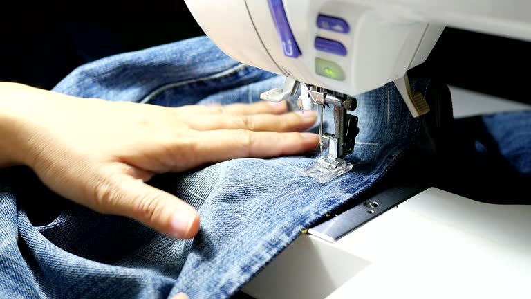 home DIY sewing concept